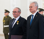 Valstybės apdovanojimų įteikimo ceremonija