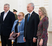 Valstybės apdovanojimų įteikimo ceremonija