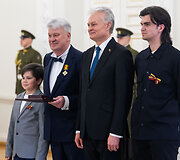 Valstybės apdovanojimų įteikimo ceremonija