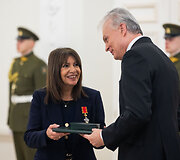 Valstybės apdovanojimų įteikimo ceremonija