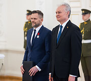 Valstybės apdovanojimų įteikimo ceremonija
