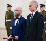 Valstybės apdovanojimų įteikimo ceremonija