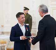 Valstybės apdovanojimų įteikimo ceremonija