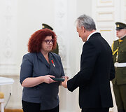 Valstybės apdovanojimų įteikimo ceremonija