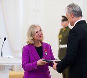 Valstybės apdovanojimų įteikimo ceremonija