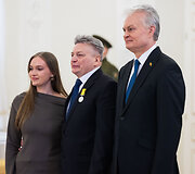 Valstybės apdovanojimų įteikimo ceremonija