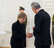 Valstybės apdovanojimų įteikimo ceremonija