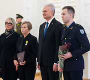 Valstybės apdovanojimų įteikimo ceremonija