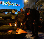 Vasario 16-osios laužų uždegimo ceremonija