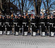 Vėliavų pakėlimo ceremonija