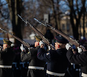 Vėliavų pakėlimo ceremonija