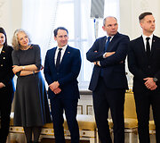 Spaudos konferencija Prezidentūroje
