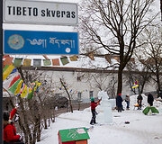 Tibetiečių Naujieji metai Tibeto skvere