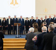 LMA prezidento pareigų perdavimo i&scaron;kilmės &ndash; Vytauto Nekro&scaron;iaus inauguracija