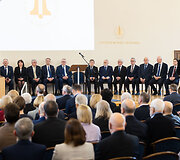 LMA prezidento pareigų perdavimo i&scaron;kilmės &ndash; Vytauto Nekro&scaron;iaus inauguracija