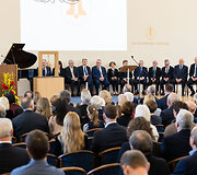 LMA prezidento pareigų perdavimo i&scaron;kilmės &ndash; Vytauto Nekro&scaron;iaus inauguracija