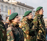 &Scaron;aulių priesaikos ir jaunųjų &scaron;aulių pasižadėjimo ceremonija