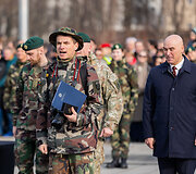 &Scaron;aulių priesaikos ir jaunųjų &scaron;aulių pasižadėjimo ceremonija
