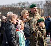 &Scaron;aulių priesaikos ir jaunųjų &scaron;aulių pasižadėjimo ceremonija