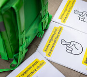 Lietuvos platformų darbuotojų profesinės sąjungos organizuojama akcija