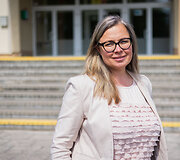 Leipalingio bendruomenės pirmininkė Žaneta Krivonienė