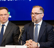 Finansų ministerijoje sutarties dėl 6,375 mlrd. eurų gynybai per SAFE programą pasira&scaron;ymas