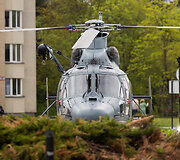 Sraigtasparnių nusileidimo aik&scaron;telės Santari&scaron;kių žiede atidarymas