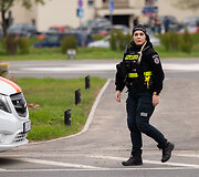 Sraigtasparnių nusileidimo aik&scaron;telės Santari&scaron;kių žiede atidarymas