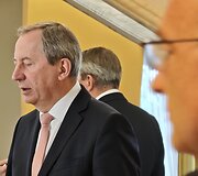 Prezidento G. Nausėdos ir ministro R. Kauno sustikimas