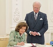 Karlas XVI Gustavas ir karalienė Silvija