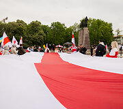 Solidarumo mitingas su Baltarusijos politiniais kaliniais