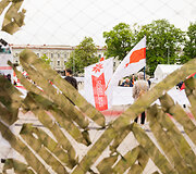 Solidarumo mitingas su Baltarusijos politiniais kaliniais