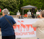 Solidarumo mitingas su Baltarusijos politiniais kaliniais