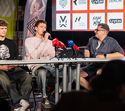 Mato Buzelio spaudos konferencija