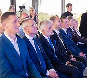 Naujo keleivių terminalo ir administracinio pastato atidarymas