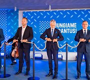 Naujo keleivių terminalo ir administracinio pastato atidarymas