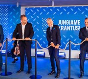 Naujo keleivių terminalo ir administracinio pastato atidarymas