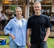 Kavinės &bdquo;Studija&ldquo; savininkai