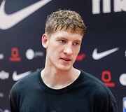 Kasparas Jakučionis jaunųjų krep&scaron;inio talentų stovykloje