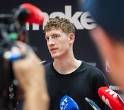 Kasparas Jakučionis jaunųjų krep&scaron;inio talentų stovykloje