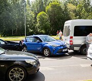 Avarija Mokslininkų gatvėje
