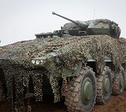 Pirmųjų Lietuvos kariuomenės tankų įgulų vykdomas kovinis &scaron;audymas i&scaron; tankų &bdquo;Leopard 2A6&ldquo;
