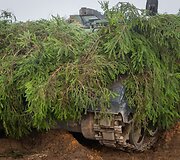 Pirmųjų Lietuvos kariuomenės tankų įgulų vykdomas kovinis &scaron;audymas i&scaron; tankų &bdquo;Leopard 2A6&ldquo;