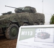 Pirmųjų Lietuvos kariuomenės tankų įgulų vykdomas kovinis &scaron;audymas i&scaron; tankų &bdquo;Leopard 2A6&ldquo;