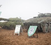 Pirmųjų Lietuvos kariuomenės tankų įgulų vykdomas kovinis &scaron;audymas i&scaron; tankų &bdquo;Leopard 2A6&ldquo;