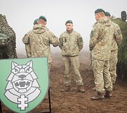 Pirmųjų Lietuvos kariuomenės tankų įgulų vykdomas kovinis &scaron;audymas i&scaron; tankų &bdquo;Leopard 2A6&ldquo;