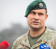 Pirmųjų Lietuvos kariuomenės tankų įgulų vykdomas kovinis &scaron;audymas i&scaron; tankų &bdquo;Leopard 2A6&ldquo;