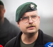 Pirmųjų Lietuvos kariuomenės tankų įgulų vykdomas kovinis &scaron;audymas i&scaron; tankų &bdquo;Leopard 2A6&ldquo;