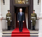 Prezidentas susitiko su Estijos Prezidente &Uuml;lle Madise