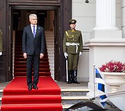 Prezidentas susitiko su Estijos Prezidente &Uuml;lle Madise